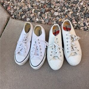 Platform Converse 2 pairs
